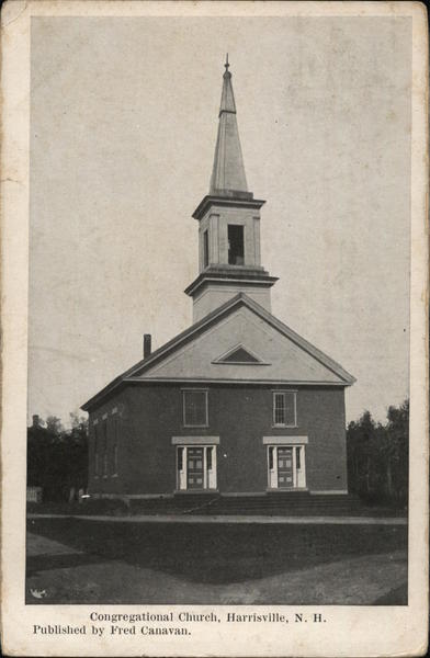 Congregational Church Harrisville New Hampshire