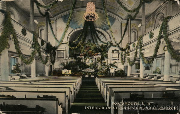 St. John's Episcopal Church - Interior Portsmouth New Hampshire