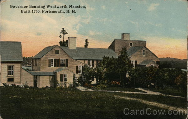 Governor Benning Wentworth Mansion Portsmouth New Hampshire