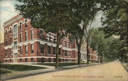 Technical High School Postcard