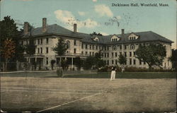 Dickinson Hall Westfield, MA Postcard Postcard Postcard