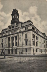 Webster County Court House Postcard