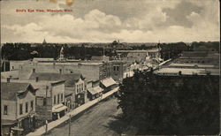 Birds Eye View of Town Birds Eye View of Town