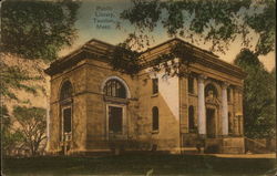 Public Library Taunton, MA Postcard Postcard Postcard