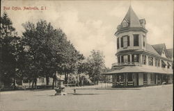 Post Office Amityville, NY Postcard Postcard Postcard