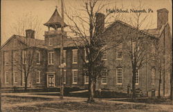 High School Nazareth, PA Postcard Postcard Postcard