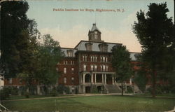 Peddle Institute for Boys Hightstown, NJ Postcard Postcard Postcard