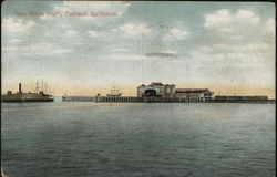 Key Route Pier Oakland, CA Postcard Postcard Postcard