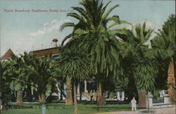 North Broadway Residence Postcard
