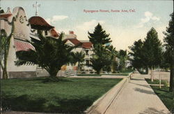 Spurgeon Street Santa Ana, CA Postcard Postcard Postcard