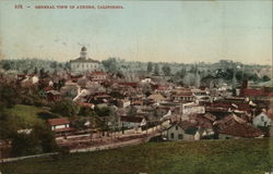 View of Town Auburn, CA Postcard Postcard Postcard