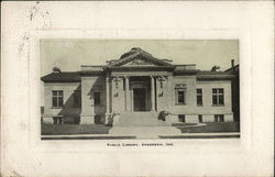 Public Library Anderson, IN Postcard Postcard Postcard