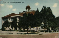 Daisy Ave. School Long Beach, CA Postcard Postcard Postcard