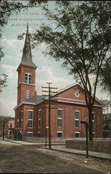 Second Congregational Church Manchester, NH Postcard Postcard Postcard