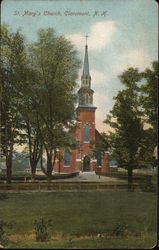 St. Mary's Church Claremont, NH Postcard Postcard Postcard