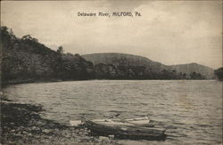 Delaware River Milford, PA Postcard Postcard Postcard