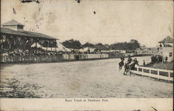 Race Track at Danbury Fair Connecticut Postcard Postcard Postcard