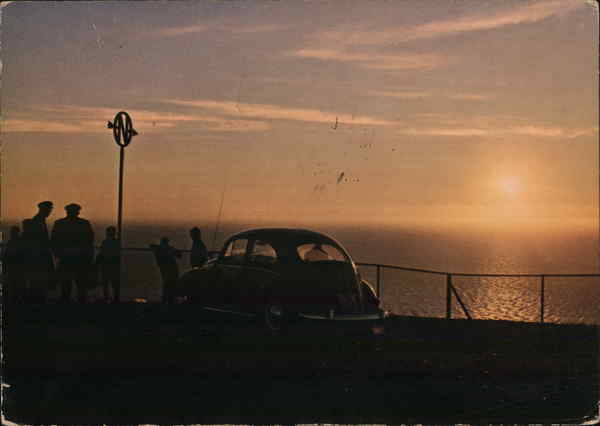 View at Dusk North Cape Norway
