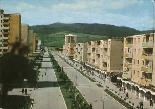 Street Scene Alba Iulia Romania Eastern Europe