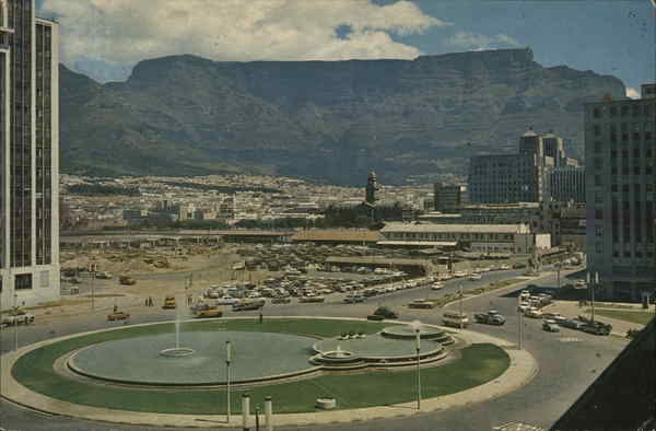 Fountain, Adderley Street Cape Town South Africa