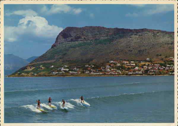 Surfers, Fish Hoek Bay South Africa