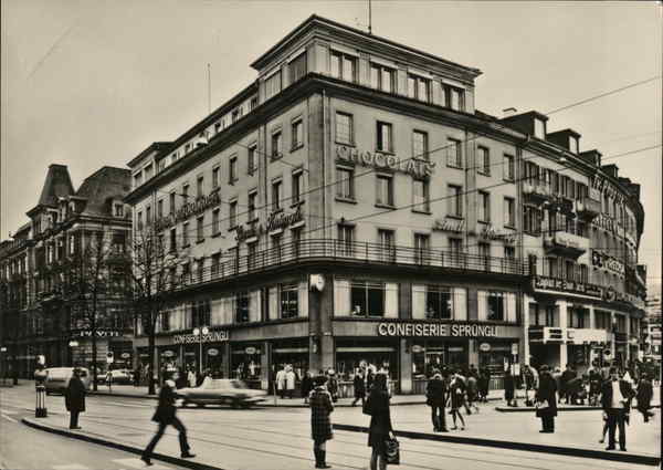 Confiserie Sprungli Zurich Switzerland