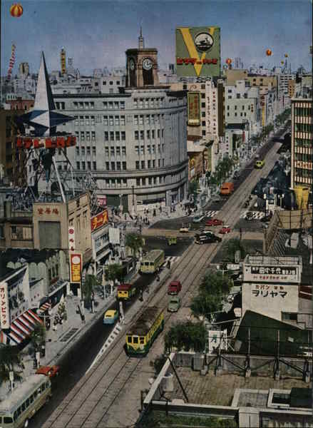 Ginza Street Tokyo Japan