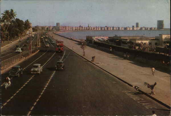 Marine Drive Bombay India