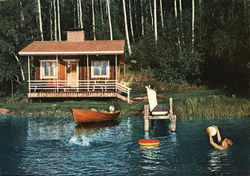 A Lakeside Sauna Suomi Finland
