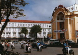 A Downtown Street Saigon Vietnam Southeast Asia