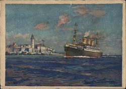 Hamburg-American Line S.S. Reliance Cruise Ships