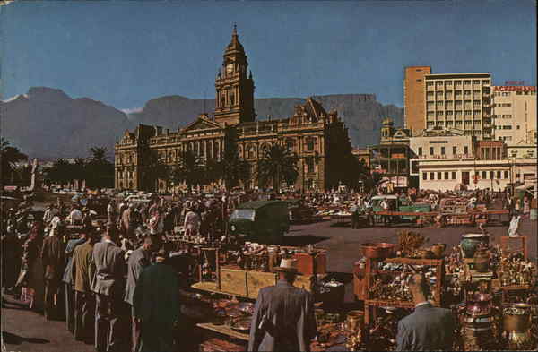 Market on the Grand Parade Cape Town South Africa