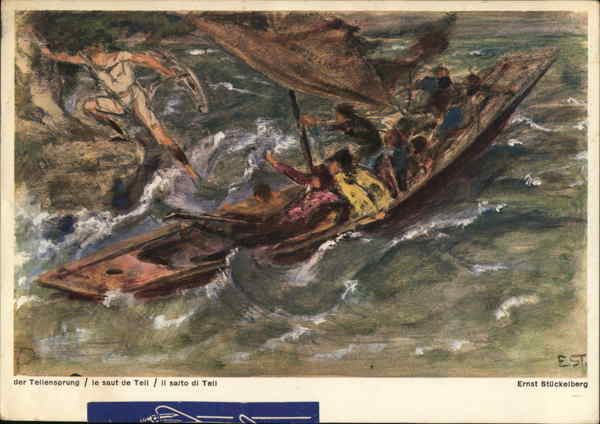 Tells Sprung Sisikon Switzerland