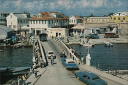 Belize City Swing Bridge Central America