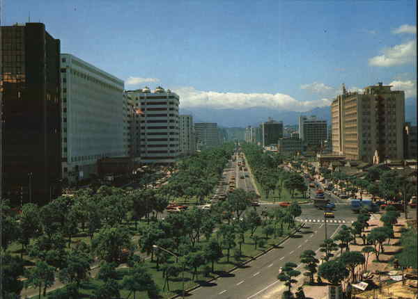 View of City Taipei Taiwan China