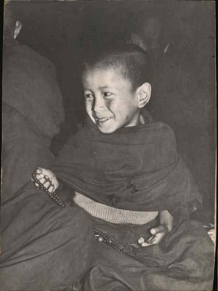 Tibetan Monk - Young Boy, Dalli Gompa Darjeeling India