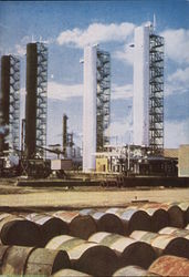Refinery Abadan Iran Middle East