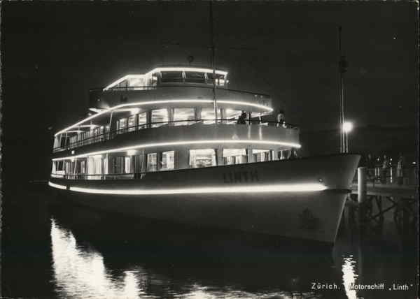 Motorschiff Linth Zurich Switzerland