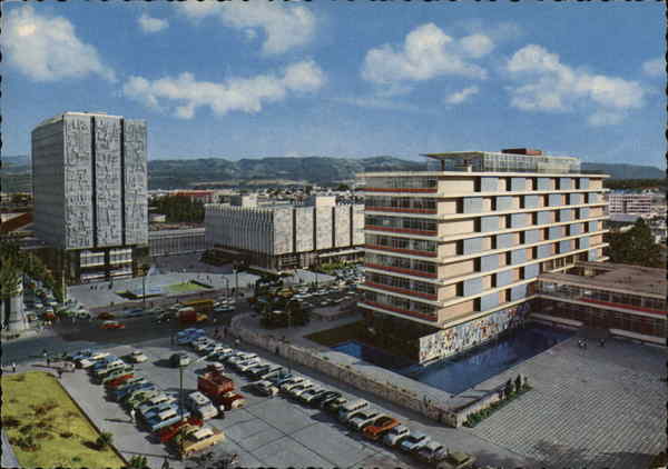 Building of the National Mortgage and Credit Bank Guatemala