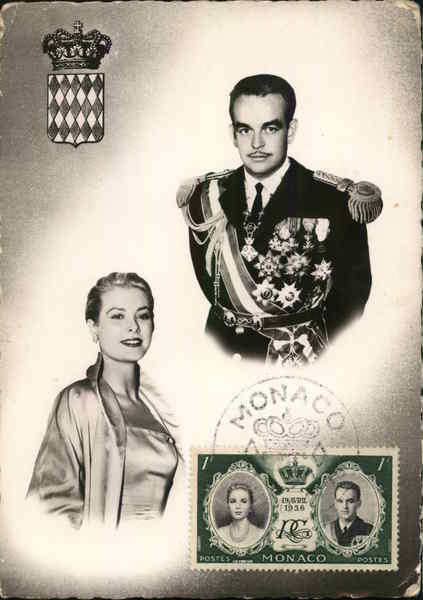 Princess Grace Kelly and Prince Rainier III Monaco