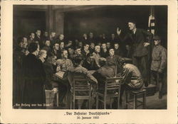 "Der Befreier Deutschland" (The liberator of Germany) Nazi Postcard