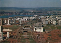 Aerial View of the Bus-Terminal São Paulo, Brazil Postcard Postcard Postcard