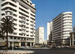 Place Mohammed V Casablanca, Morocco Africa Postcard Postcard Postcard
