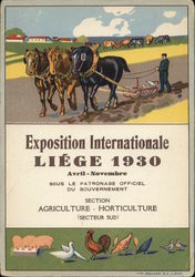 Exposition Internationale Liege 1930 Poster Exposition Internationale Liege 1930 Poster