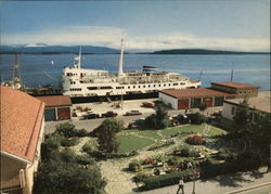 The Express Coastal Liner at the Quay Molde, Norway Postcard Postcard Postcard