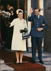 Princess Margriet and Mr Pieter van Vollenhoven Postcard