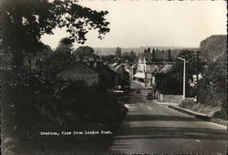 London Road Overton, England Hampshire Postcard Postcard Postcard