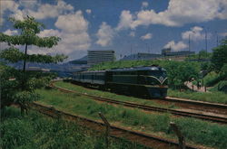 The Train, from Kowloon to Guangzhau China Postcard Postcard Postcard