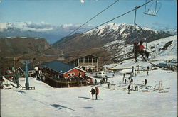 Coronet Peak Ski Fields Queenstown, New Zealand Postcard Postcard Postcard