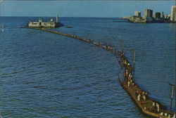 Haji Ali Mosque, Worli Bombay, India Postcard Postcard Postcard